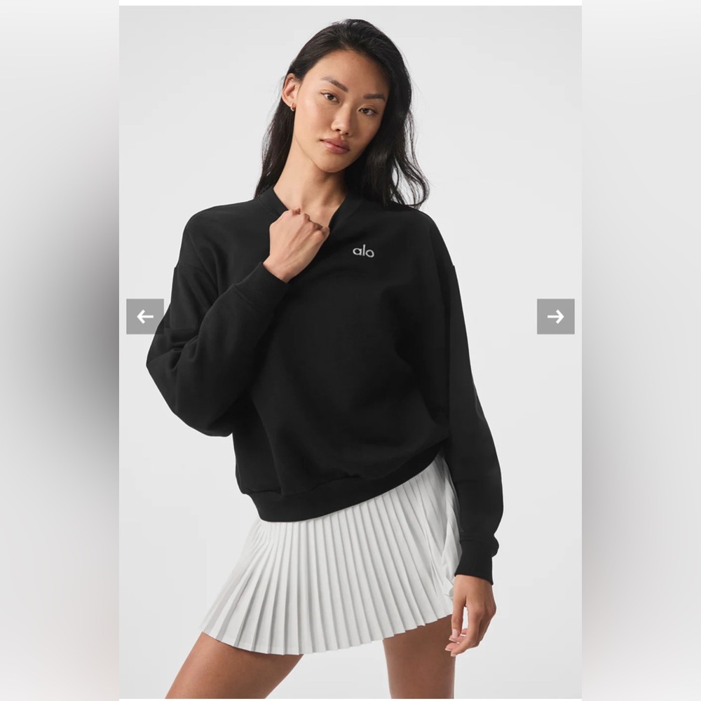 ALO Yoga Black Sweatshirt